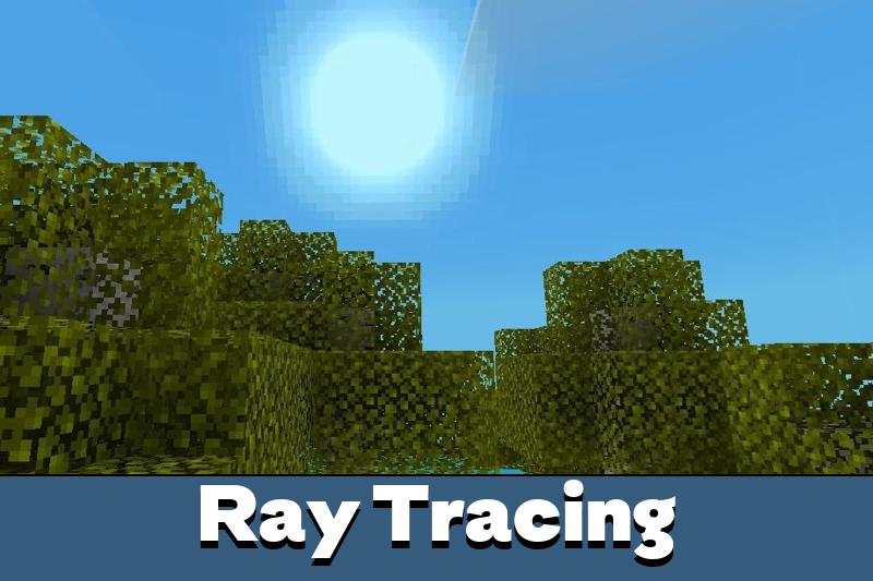 VOXEL SHADER) if you play minecraft pe this shader if you have a good  phone is like a ray tracing on the page there is more information :  r/MinecraftBedrockers