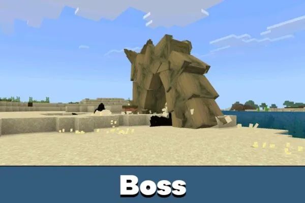 Boss from Worm Mod for Minecraft PE