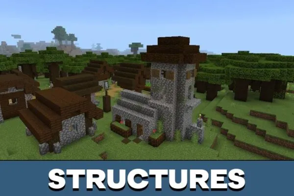 Structures from Assassin Map for Minecraft PE