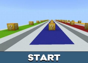 Start from Lucky Blocks Map for Minecraft PE