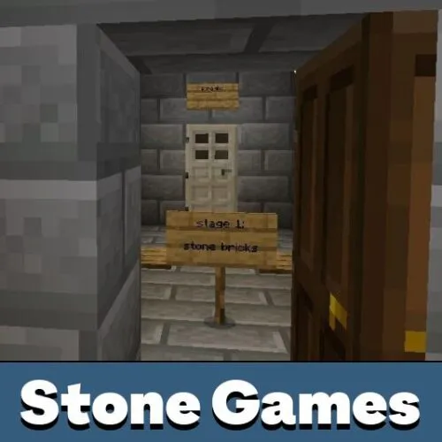 Stone Games Map for Minecraft PE