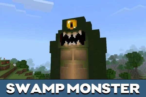 Swamp Monster from Cyclops Mod for Minecraft PE