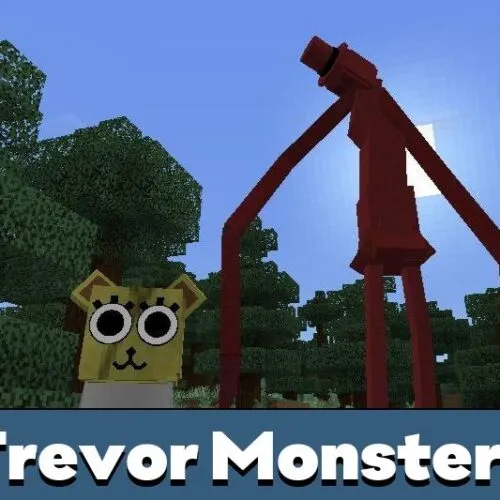 Trevor Henderson Monsters Mod for Minecraft PE