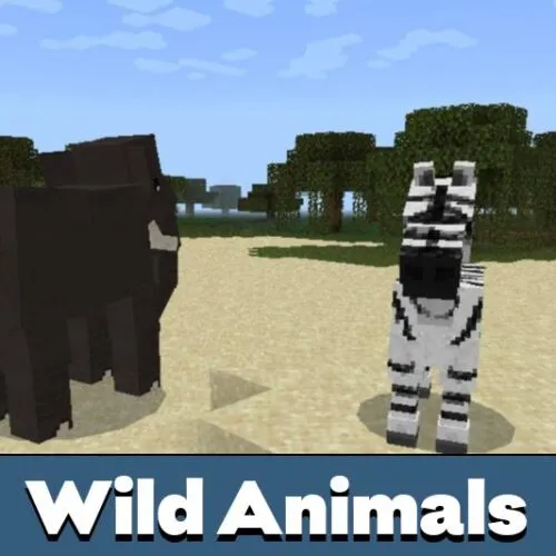 Wild Animal Mod for Minecraft PE