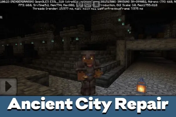 Repair from Ancient City Map for Minecraft PE