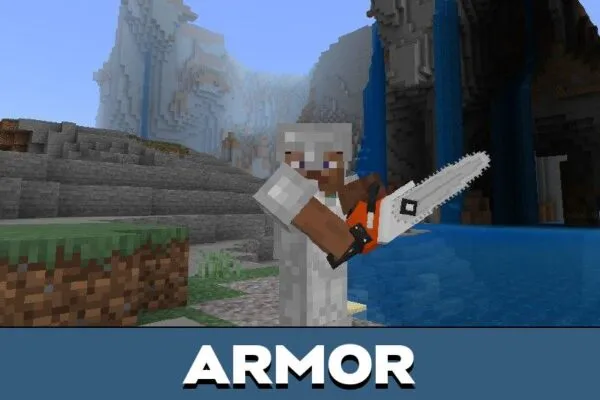 Armor from Chainsaw Mod for Minecraft PE