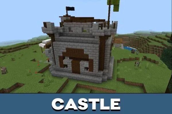 Castle from City Mod for Minecraft PE