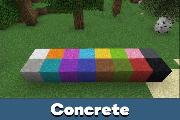 Concrete from Minecraft PE 1.1