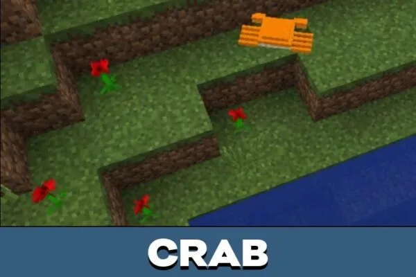 Crab from Octopus Mod for Minecraft PE