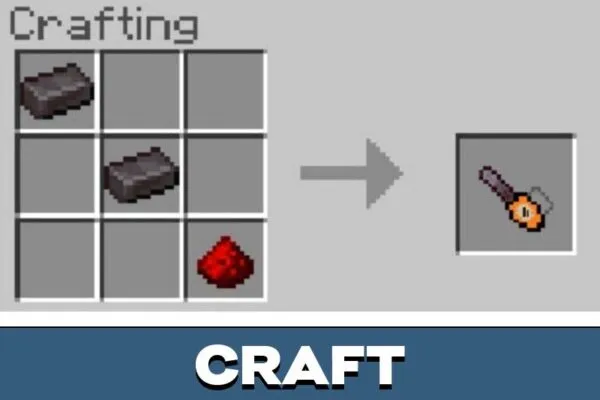 Craft from Chainsaw Mod for Minecraft PE