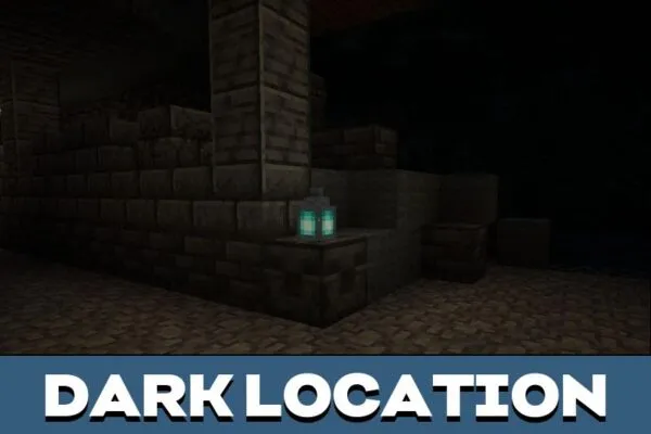 Location from Ancient City Map for Minecraft PE