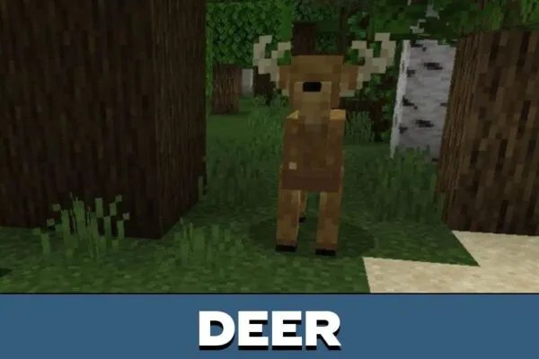 Deer from Elephant Mod for Minecraft PE