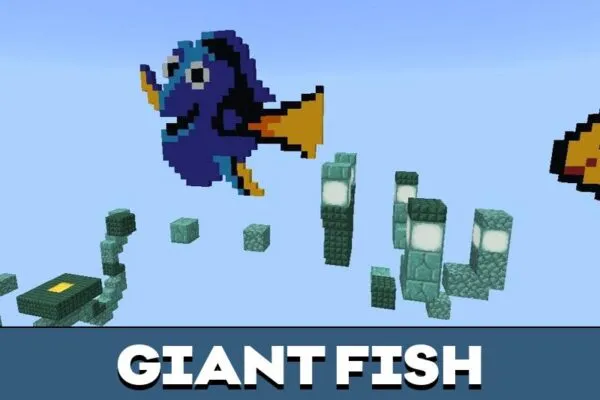 Fish from Oceanic Parkour Map for Minecraft PE