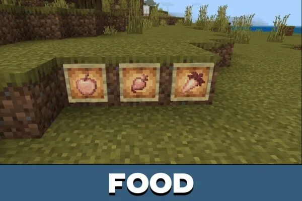 Food from Gold Mod for Minecraft PE