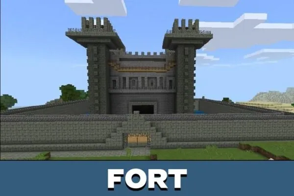 Fort from City Mod for Minecraft PE