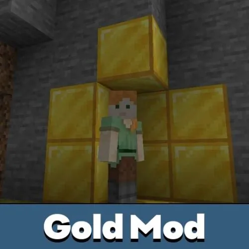 Gold Mod for Minecraft PE