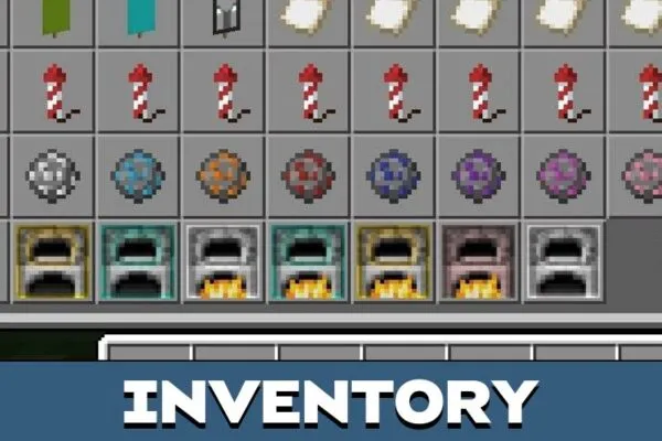 Inventory from Blast Furnace Mod for Minecraft PE