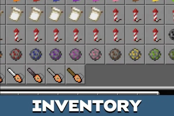 Inventory from Chainsaw Mod for Minecraft PE