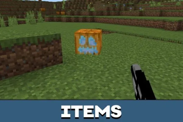 Items from Ghosts Mod for Minecraft PE