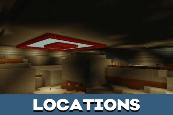 Locations from Egypt Map for Minecraft PE