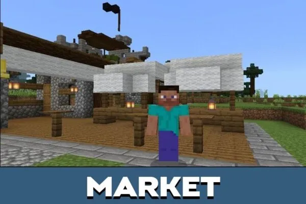 Market from City Mod for Minecraft PE