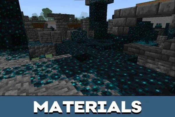 Materials from Ancient City Map for Minecraft PE