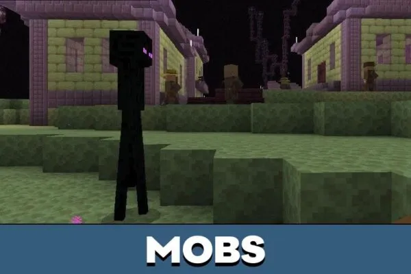 Mobs from End City Map for Minecraft PE