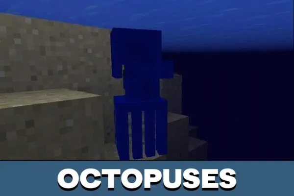 Mobs from Octopus Mod for Minecraft PE