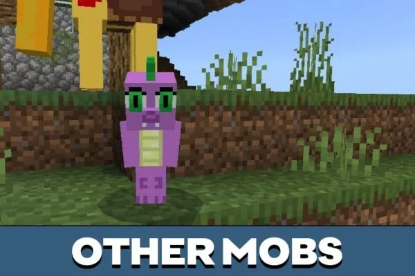 Mobs from Pegasus Mod for Minecraft PE