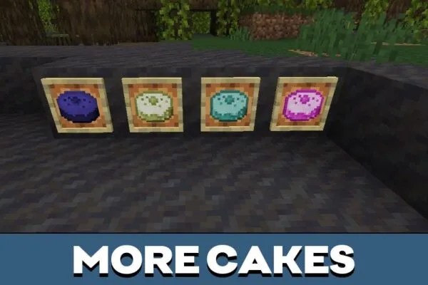 More Items from Cake Mod for Minecraft PE