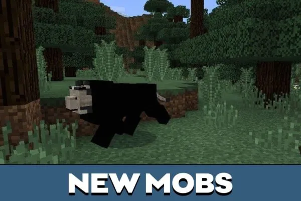 New mobs from Lion Mod for Minecraft PE