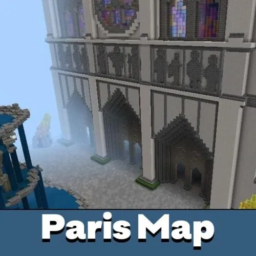 Paris Map for Minecraft PE