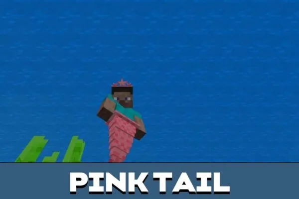 Pink Item from Tail Mod for Minecraft PE