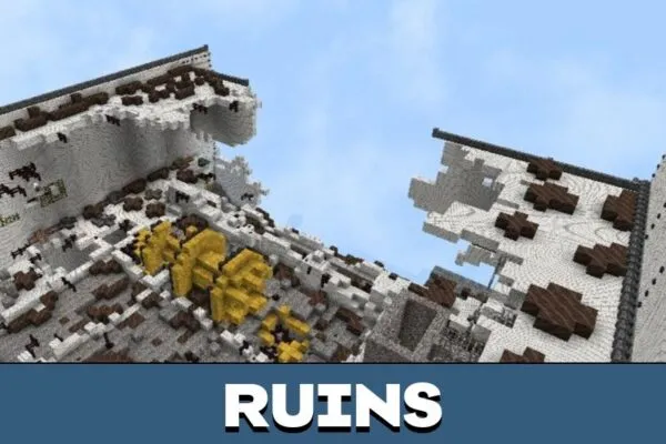 Ruins from Ghost City for Minecraft PE