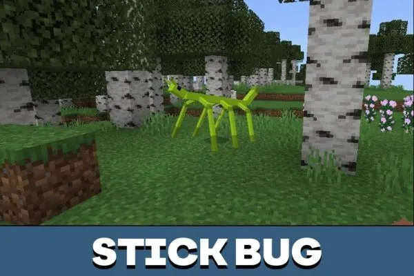 Stick Bug from Bug Mod for Minecraft PE