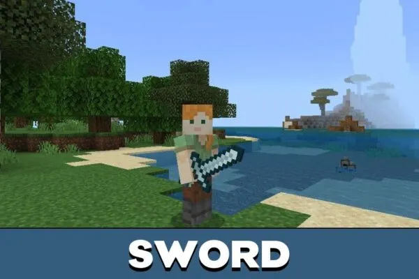 Sword from Silver Mod for Minecraft PE