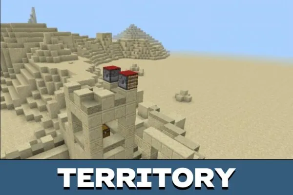 Territory of Egypt Map for Minecraft PE