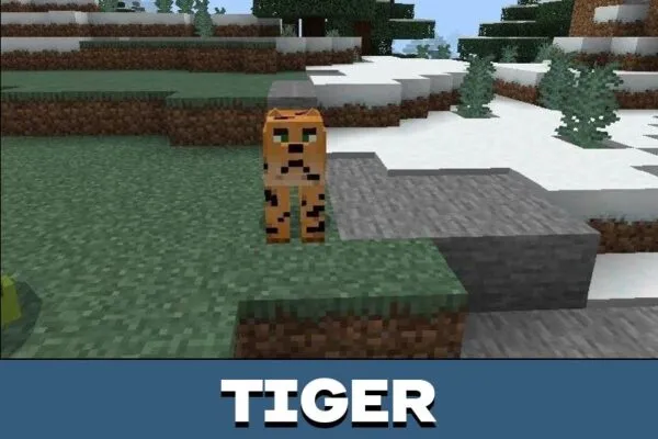 Tiger from Lion Mod for Minecraft PE