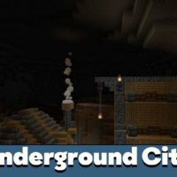 Underground City Map for Minecraft PE