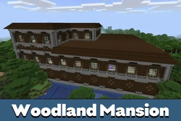 Woodland Mansion from Minecraft PE 1.1