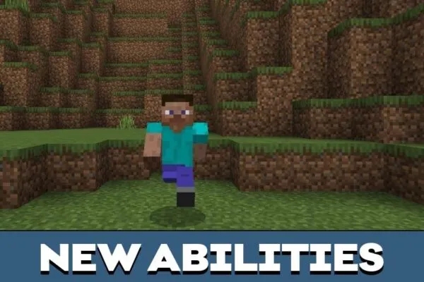 Abilities from Hands Mod for Minecraft PE