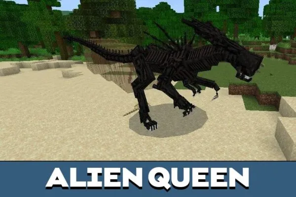 Alien Queen from Xenocraft Mod for Minecraft PE