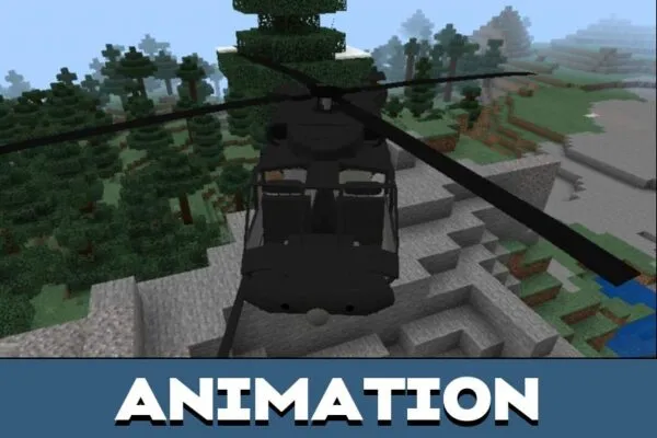 Animation from Transport Mod for Minecraft PE