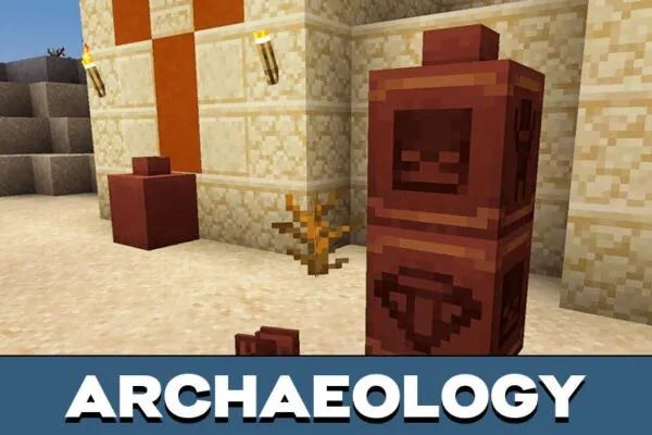 Archaeology from Minecraft PE 1.20