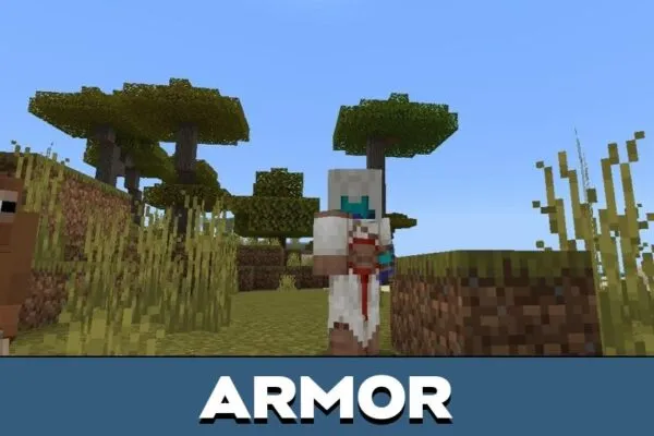 Armor from Assassin Mod for Minecraft PE