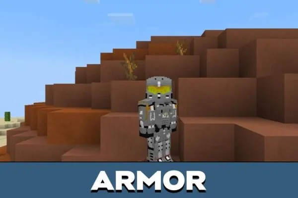 Armor from Halo Mod for Minecraft PE