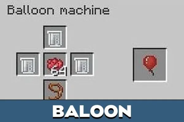 Baloon from Education Edition Mod for Minecraft PE