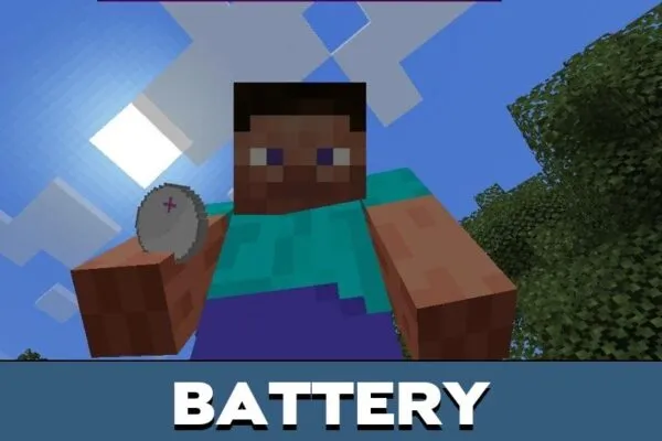 Battery from Digimon Mod for Minecraft PE