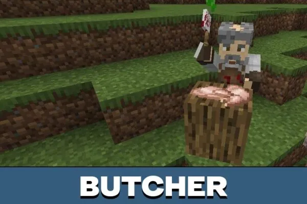 Butcher from Halo Mod for Minecraft PE