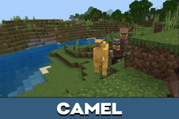 Camel from Damage Indicators Mod for Minecraft PE